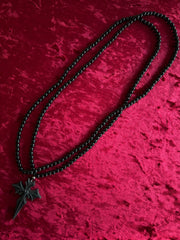 black obsidian rosary