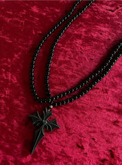 black obsidian rosary