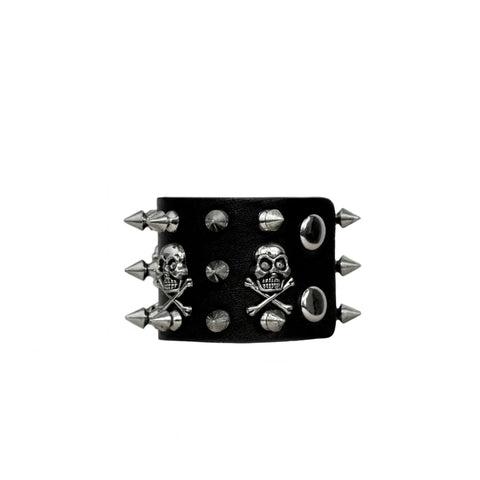 skull spike bracelet