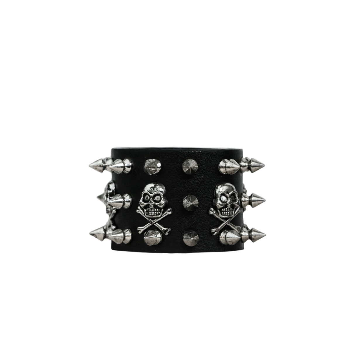 skull spike bracelet