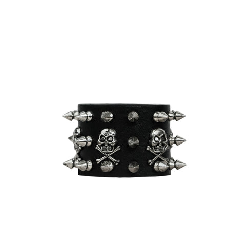 skull spike bracelet